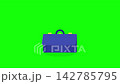 Briefcase Animation with Popping Icons on Green Screen Background 142785795