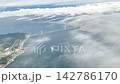 從飛機上可以欣賞到明石海峽大橋和明石海峽的壯麗景色。 142786170