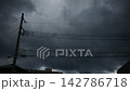 暴雨期間的雲層運動 142786718