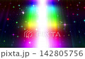 A light and particle effect with rising rainbow-colored energy. 142805756