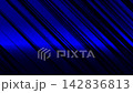 Bright blue streaks against a dark background create a vibrant, dynamic abstract pattern resembling a futuristic night sky, perfect for modern digital design projects. 142836813