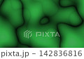 A vibrant abstract background featuring flowing green shapes and smooth textures, perfect for creative projects 142836816