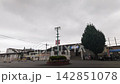 東武東上線・小川町駅の駅前風景 142851078