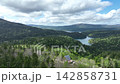[Aerial view] Panketo, Penketo, and Oakan-dake from Akan-Sokodai 142858731
