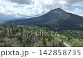 [Aerial view] Panketo, Penketo, and Oakan-dake from Akan-Sokodai 142858735