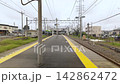 東武東上線・武蔵嵐山駅ホームの風景 142862472