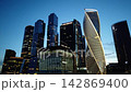 Time lapse of business center Moscow City 142869400