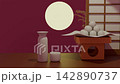 第十五晚，從傍晚到深夜，觀賞滿月的場景。 142890737