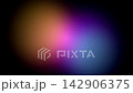 Vibrant Abstract Gradient Mesh Glowing on Black Background 142906375