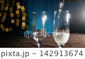 valuable champagne from the bottle to the glass 142913674