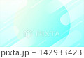 A looping video featuring a light blue gradient techno circular frame. 142933423