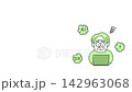 Senior men struggling with digital transformation (animation) 142963068