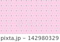 いちごと水玉が並ぶピンクのかわいいパターン背景アニメーション 142980329