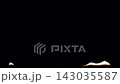 Flames are burning isolated on a black background. Concept of particles, sparkles, flame and light. 143035587