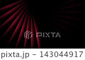 Abstract dynamic dark red and black geometric lines motion background with fan layout effect 143044917