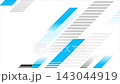 Abstract dynamic speed diagonal blue and grey lines motion background with fast motion effect 143044919