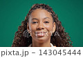 Female student girl smiling and nodding yes with confidence. Agreement, acceptance, support 143045444