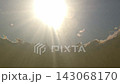 Underwater Shot Looking Up at Sunlight Through Water Surface 143068170