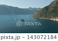 Wide Coastal View of Perast and the Bay of Kotor, Montenegro 143072184