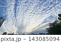 大阪秋日的天空佈滿了鯖魚雲和卷積雲。 143085094