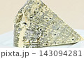 video of a slice of blue cheese. 143094281