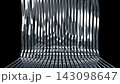 Metal wall curve stripe bg able to loop endless 143098647