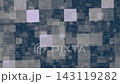 Animated abstract background with blue and gray floating square elements 143119282