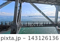 View from the window of the Marine Liner as it crosses the Seto Ohashi Bridge 143126136