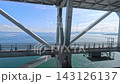 View from the window of the Marine Liner as it crosses the Seto Ohashi Bridge 143126137