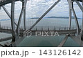 View from the window of the Marine Liner as it crosses the Seto Ohashi Bridge 143126142
