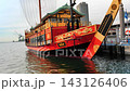 Pleasure boat in Kobe Harborland 143126406