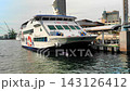 Pleasure boat in Kobe Harborland 143126412