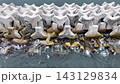 Offshore breakwater located off the coast of Nyuzen Town, Toyama Prefecture, Japan 143129834