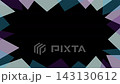 畫面中央隨機移動藍色三角形圖案。 143130612