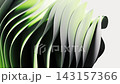Flowing multilayer cloth background, 3d rendering. 143157366