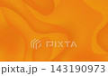 Dynamic abstract animation featuring organic, flowing shapes with a warm orange gradient. Perfect for backgrounds, motion graphics, and digital art projects. 143190973