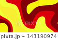 Dynamic animation of abstract flowing liquid shapes in red and yellow. Organic, fluid movement creates a visually engaging background. Seamless loop for continuous use. 143190974