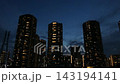 （夜景）東京江東区東雲のマンション群のpan 143194141