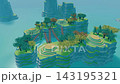 3d fake game magic fantastic island bg able to loop endless 143195321