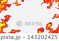 循環火焰特效背景動畫 143202425