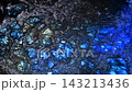 抽象而藝術的圖像；蜿蜒的波動和褪色。 143213436