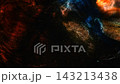 抽象藝術意象；色彩變幻的流動性。 143213438