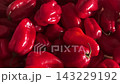 Ripe Red Habanero Peppers Fresh Hot Chili Close Up 143229192
