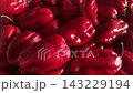 Ripe Red Habanero Peppers Fresh Hot Chili Close Up 143229194