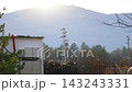 Sofia, Bulgaria - 09.30.2026, DAF dump truck parked near construction site with power lines and transformer station against Vitosha mountain view on sunny day 143243331