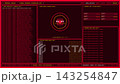 Red Kernel Crash Cyber Threat Override Critical Breach Dashboard. 143254847
