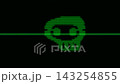 Green ASCII Art Hacker Skull Cyber Threat Scanning Animation. 143254855