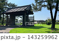 在晴朗的藍天下，從石橋紀念公園可以看到禦門橋和西田橋。 143259962