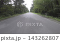 青森県の林の中の直線道路、メロンロード 青森県の林の中の直線道路、メロンロード 143262807