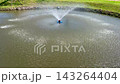 Water fountain in the garden 143264404